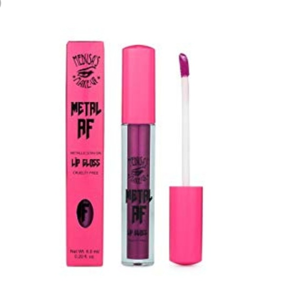 KISS ME DEADLY Medusa Makeup Metal AF Lip Gloss NWT - Picture 3 of 6